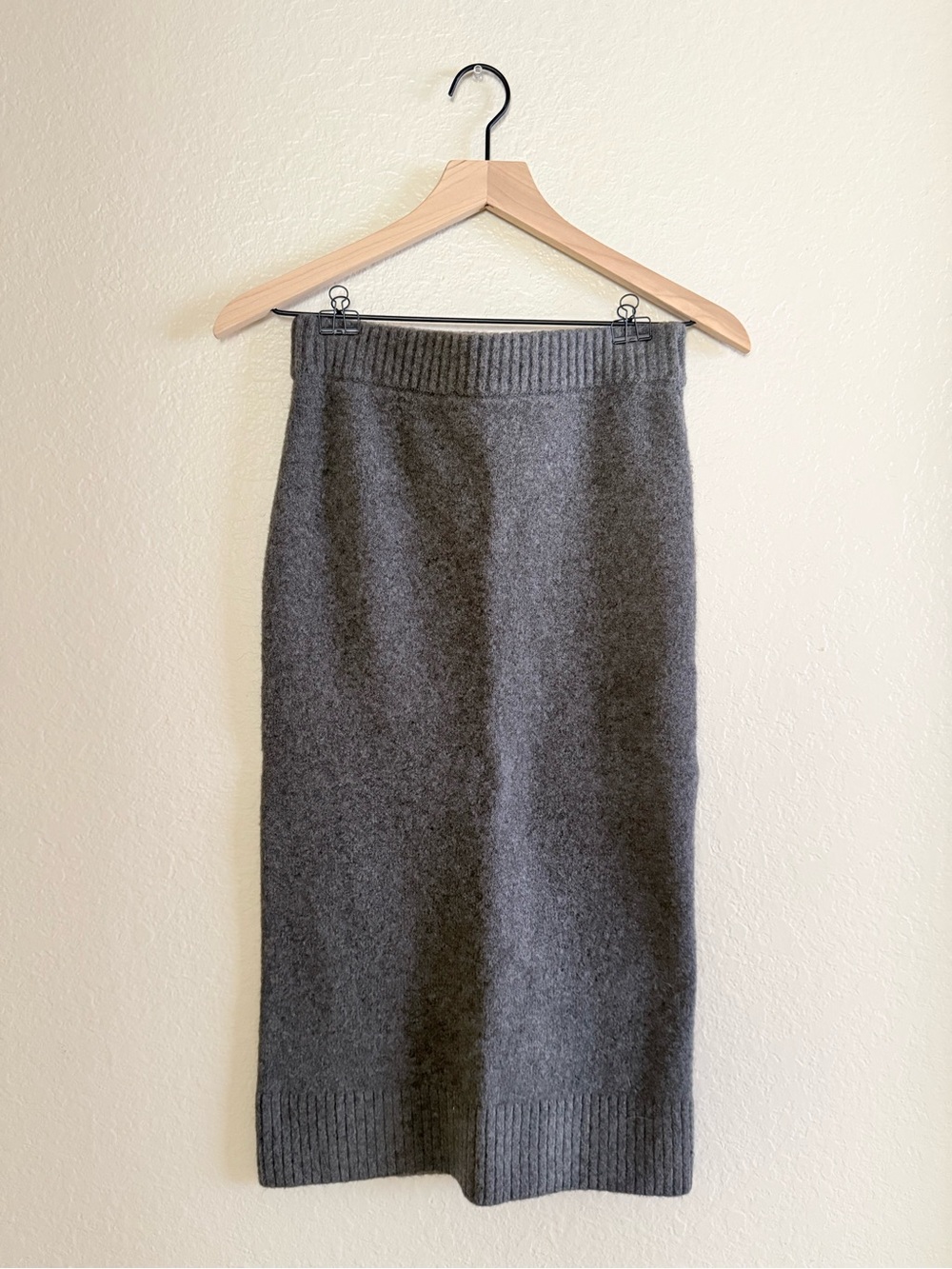 H&M Grey Sweater Knit Skirt